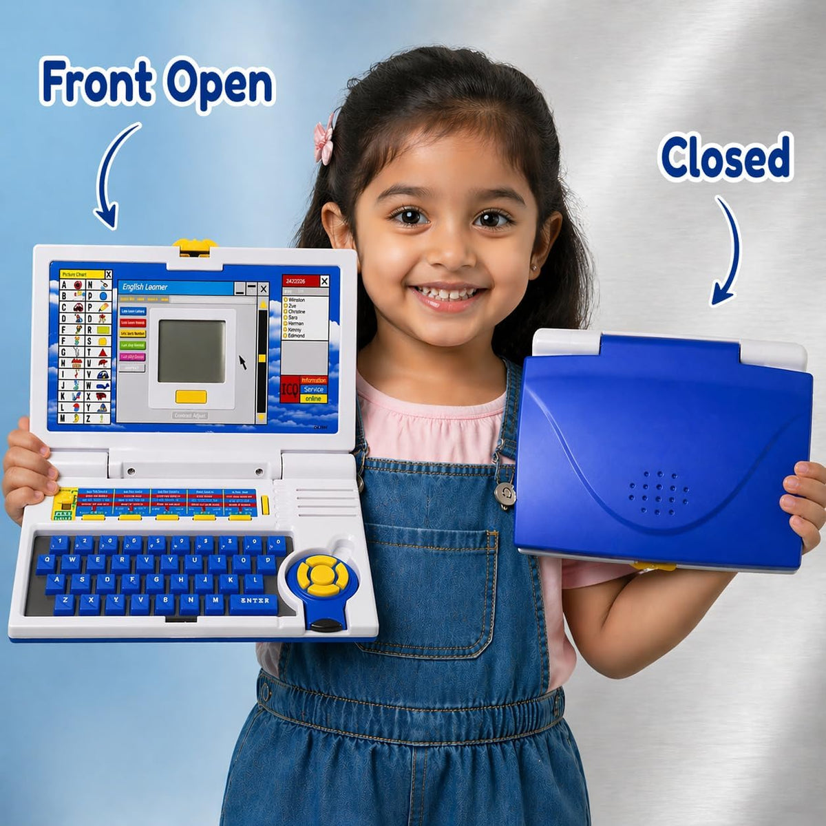 Educational Laptop Computer Toy for Kids Above 3 Years - 20 Fun Activity Learning Machine, Now Learn Letter, Words, Games, Mathematics, Music, Logic, Memory Tool